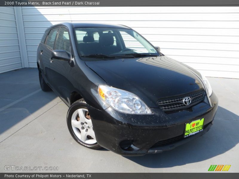 Black Sand Pearl / Dark Charcoal 2008 Toyota Matrix