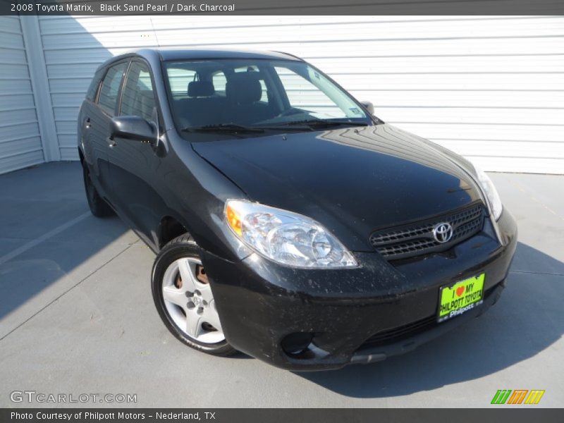 Black Sand Pearl / Dark Charcoal 2008 Toyota Matrix