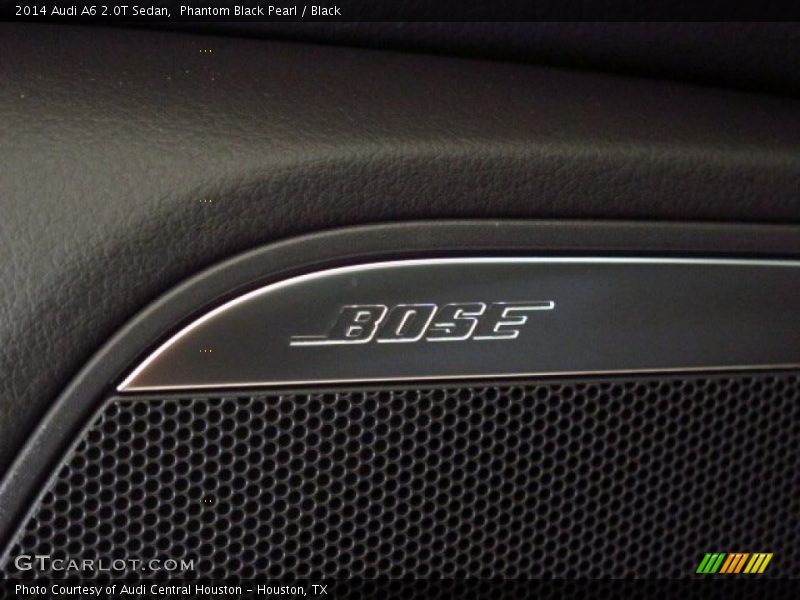 Phantom Black Pearl / Black 2014 Audi A6 2.0T Sedan