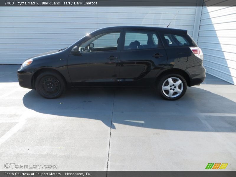Black Sand Pearl / Dark Charcoal 2008 Toyota Matrix