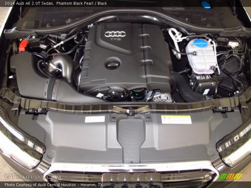 Phantom Black Pearl / Black 2014 Audi A6 2.0T Sedan