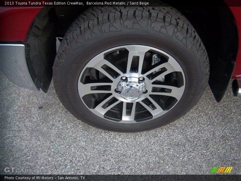 Barcelona Red Metallic / Sand Beige 2013 Toyota Tundra Texas Edition CrewMax