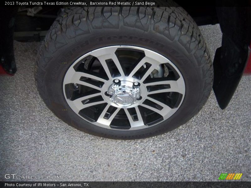Barcelona Red Metallic / Sand Beige 2013 Toyota Tundra Texas Edition CrewMax