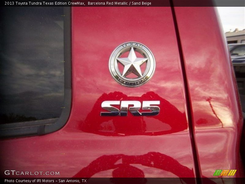 Barcelona Red Metallic / Sand Beige 2013 Toyota Tundra Texas Edition CrewMax