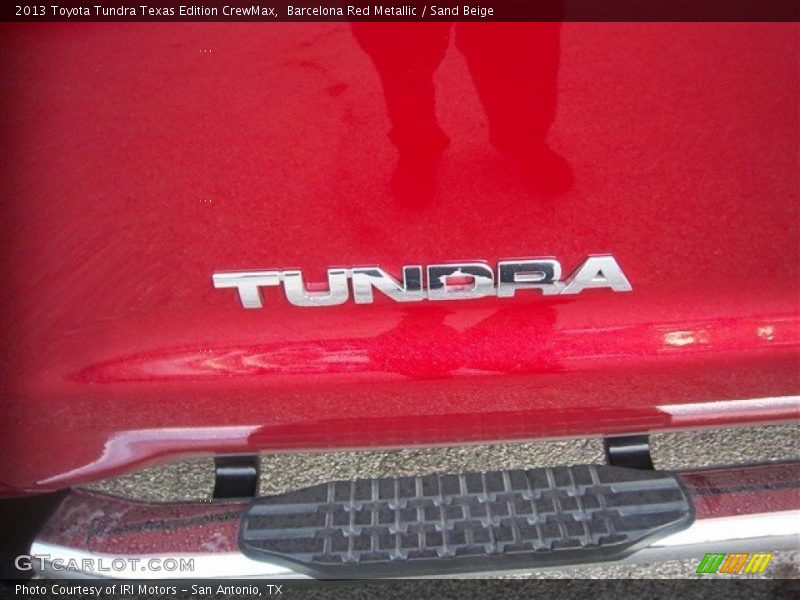 Barcelona Red Metallic / Sand Beige 2013 Toyota Tundra Texas Edition CrewMax