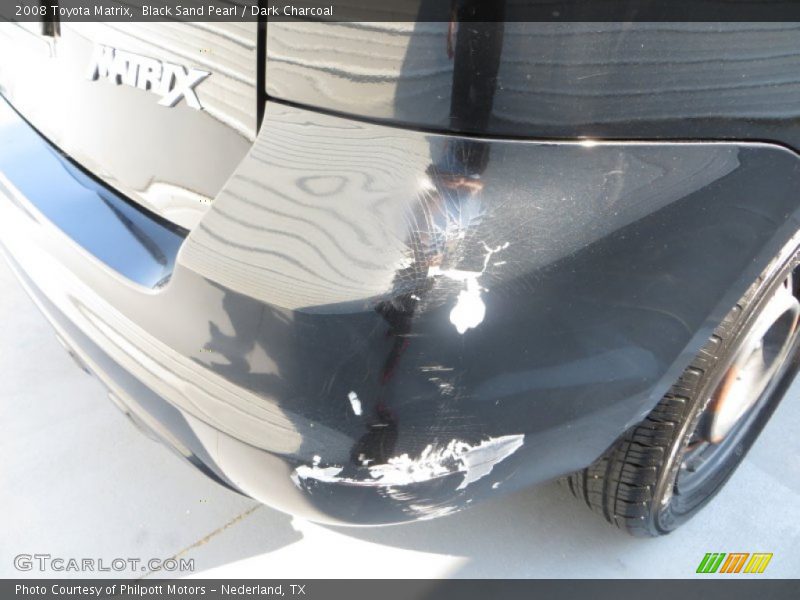 Black Sand Pearl / Dark Charcoal 2008 Toyota Matrix