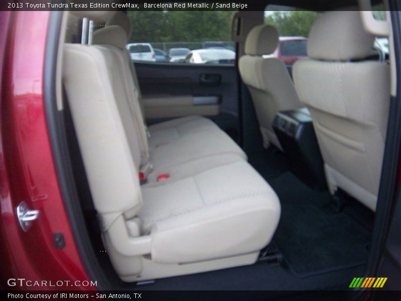 Barcelona Red Metallic / Sand Beige 2013 Toyota Tundra Texas Edition CrewMax