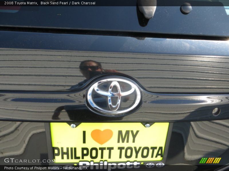 Black Sand Pearl / Dark Charcoal 2008 Toyota Matrix