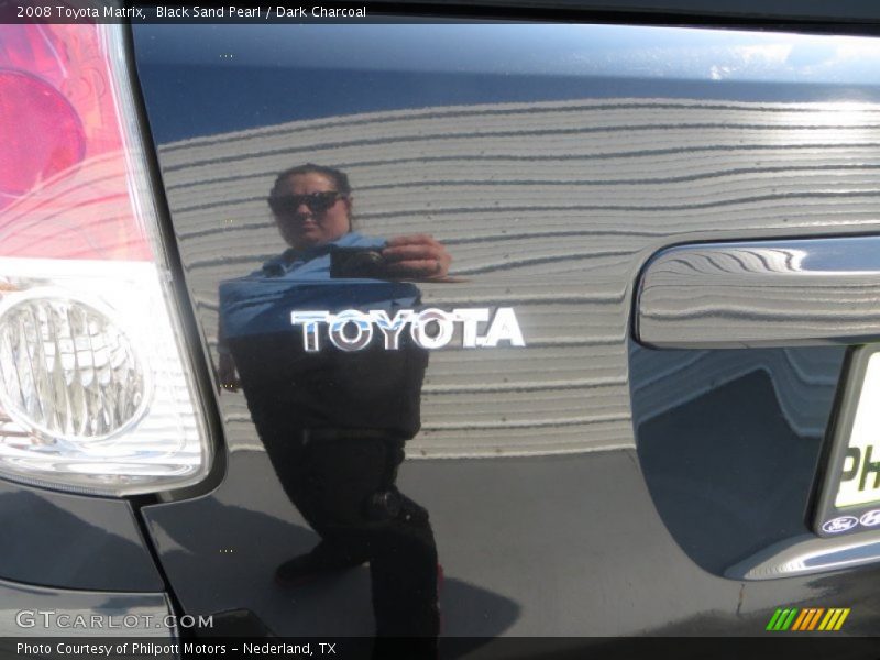 Black Sand Pearl / Dark Charcoal 2008 Toyota Matrix