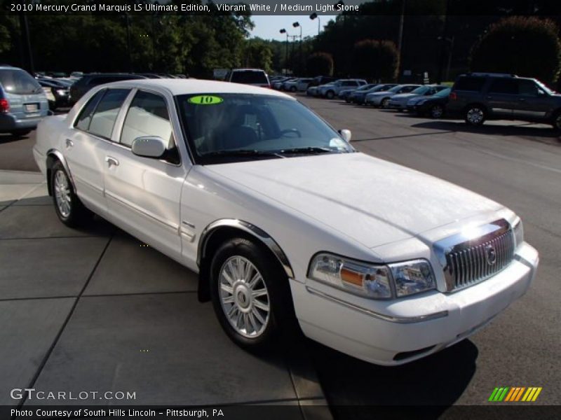 Front 3/4 View of 2010 Grand Marquis LS Ultimate Edition