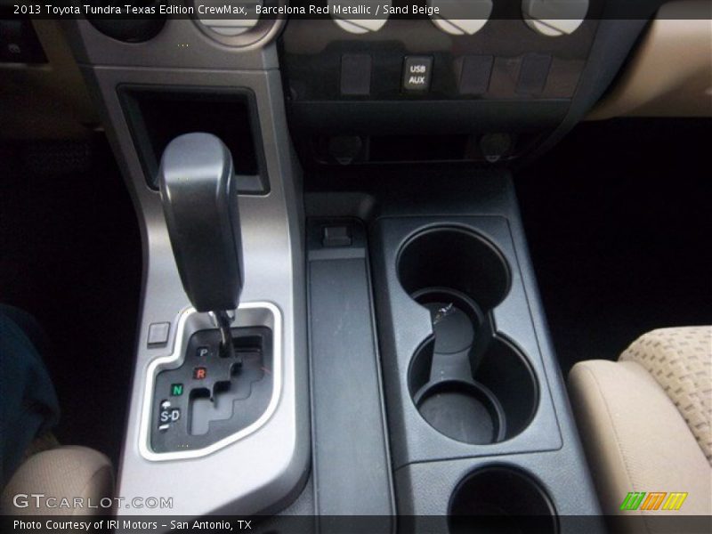 Barcelona Red Metallic / Sand Beige 2013 Toyota Tundra Texas Edition CrewMax