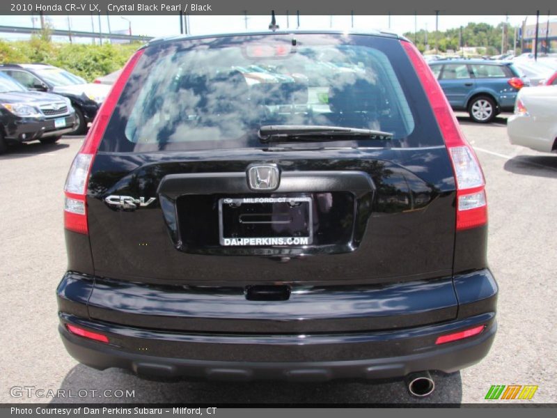 Crystal Black Pearl / Black 2010 Honda CR-V LX