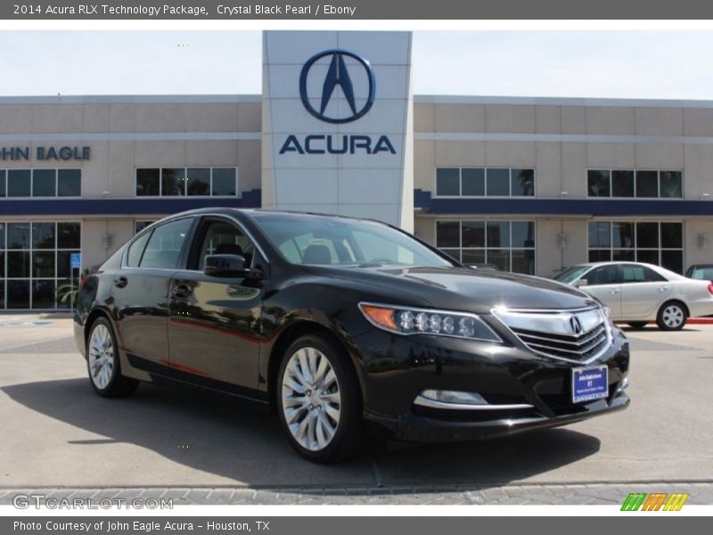 Crystal Black Pearl / Ebony 2014 Acura RLX Technology Package