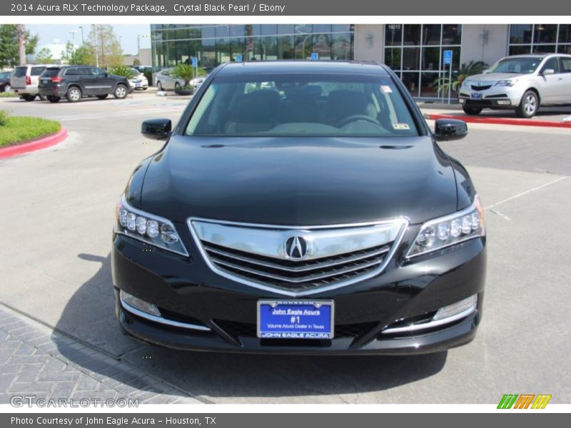 Crystal Black Pearl / Ebony 2014 Acura RLX Technology Package