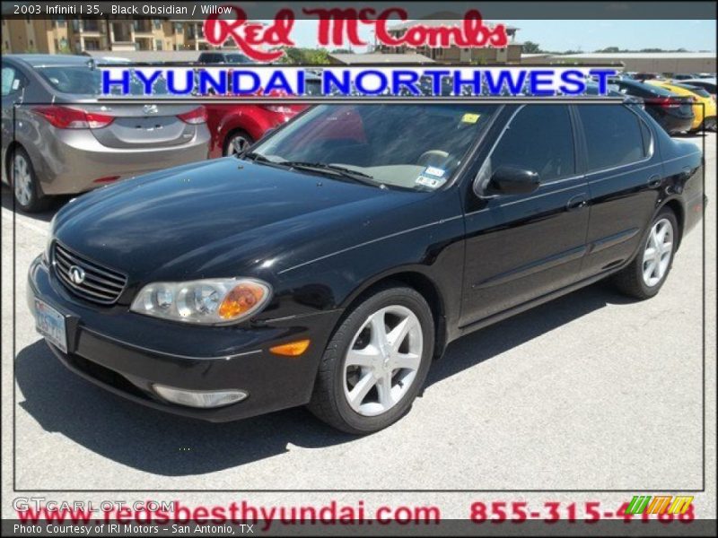 Black Obsidian / Willow 2003 Infiniti I 35