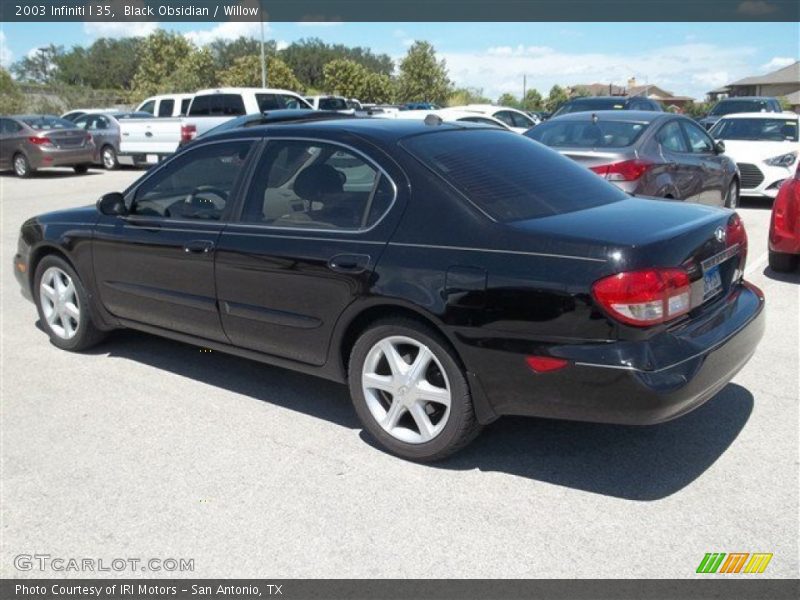 Black Obsidian / Willow 2003 Infiniti I 35