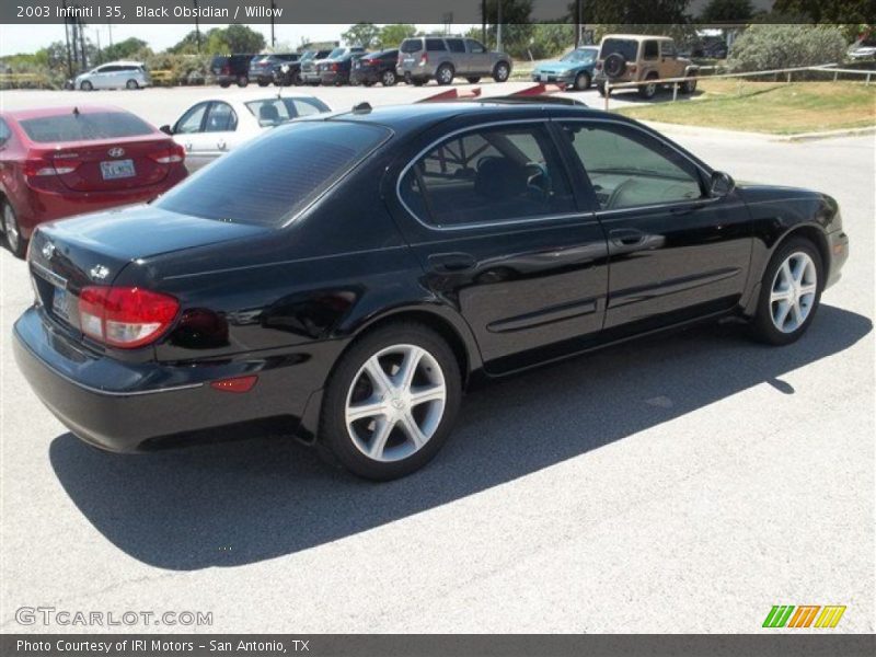 Black Obsidian / Willow 2003 Infiniti I 35