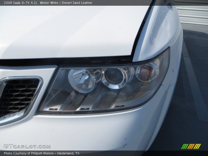 Winter White / Desert Sand Leather 2006 Saab 9-7X 4.2i