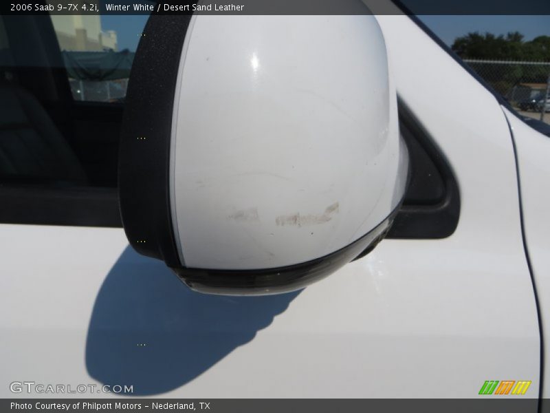 Winter White / Desert Sand Leather 2006 Saab 9-7X 4.2i