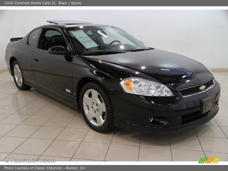 Black / Ebony 2006 Chevrolet Monte Carlo SS