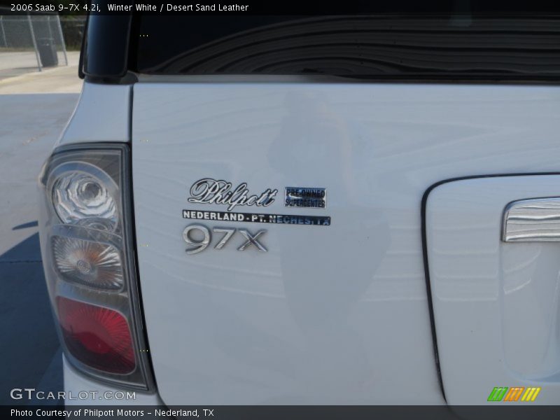 Winter White / Desert Sand Leather 2006 Saab 9-7X 4.2i