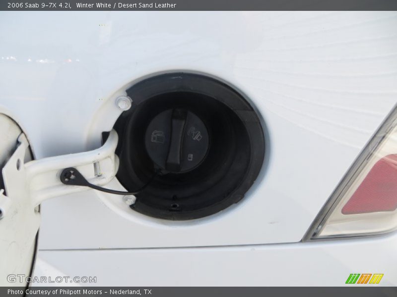 Winter White / Desert Sand Leather 2006 Saab 9-7X 4.2i
