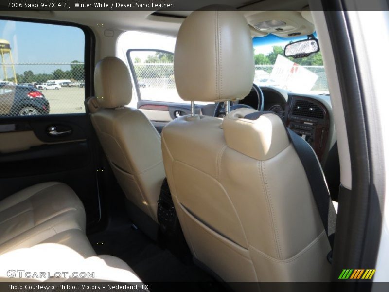 Winter White / Desert Sand Leather 2006 Saab 9-7X 4.2i