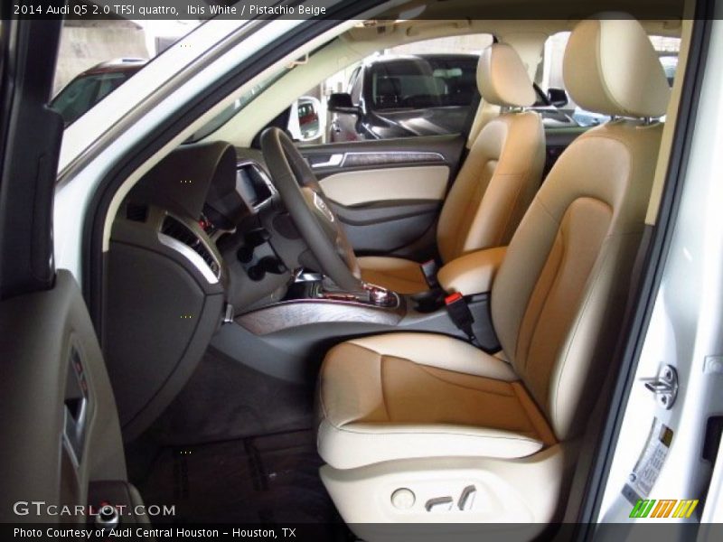 Ibis White / Pistachio Beige 2014 Audi Q5 2.0 TFSI quattro