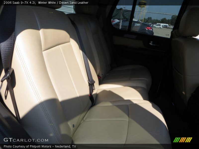 Winter White / Desert Sand Leather 2006 Saab 9-7X 4.2i