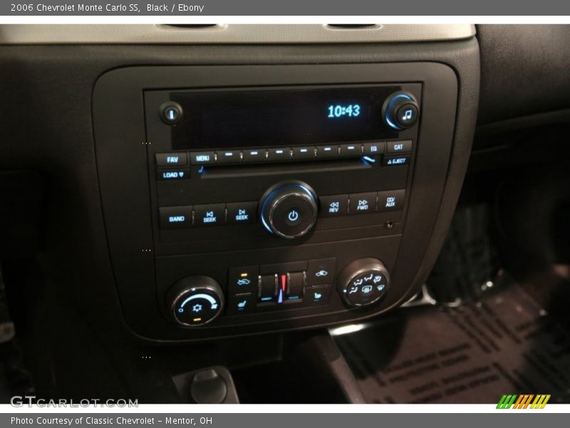 Black / Ebony 2006 Chevrolet Monte Carlo SS