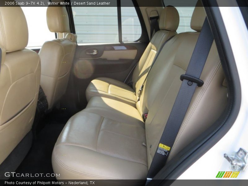 Winter White / Desert Sand Leather 2006 Saab 9-7X 4.2i