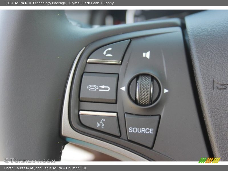 Crystal Black Pearl / Ebony 2014 Acura RLX Technology Package