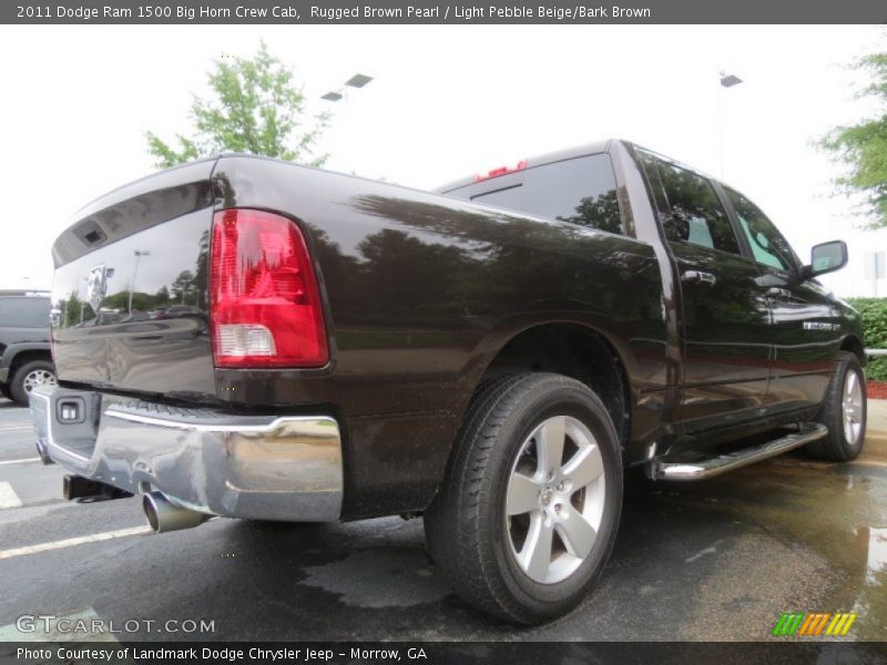 Rugged Brown Pearl / Light Pebble Beige/Bark Brown 2011 Dodge Ram 1500 Big Horn Crew Cab