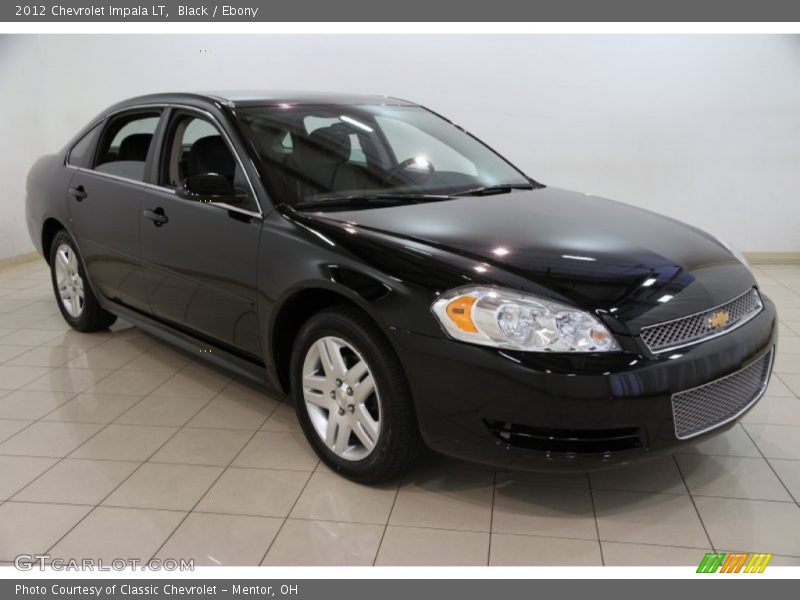 Black / Ebony 2012 Chevrolet Impala LT