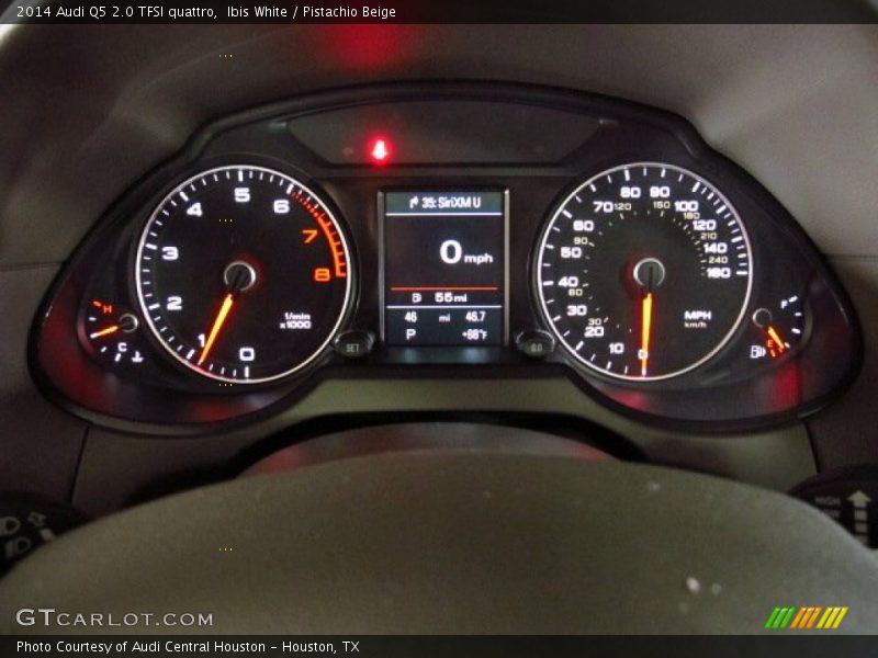 Ibis White / Pistachio Beige 2014 Audi Q5 2.0 TFSI quattro