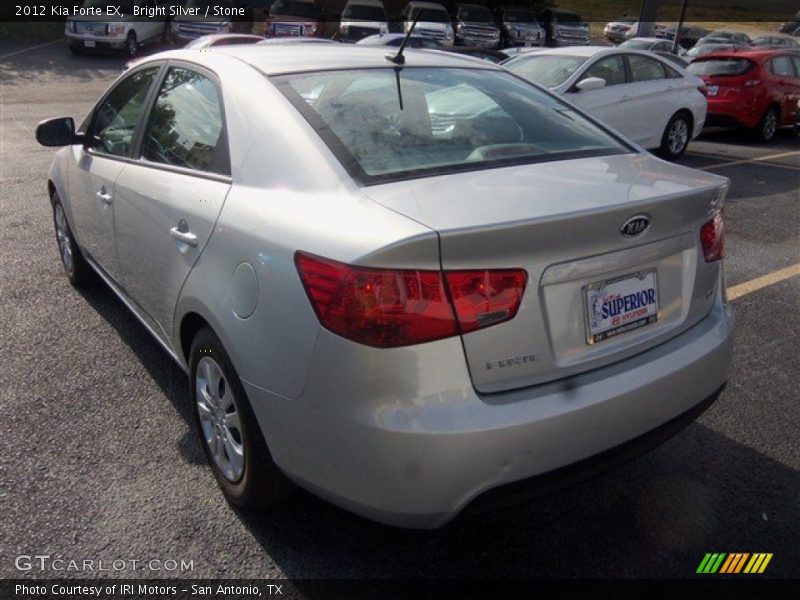 Bright Silver / Stone 2012 Kia Forte EX