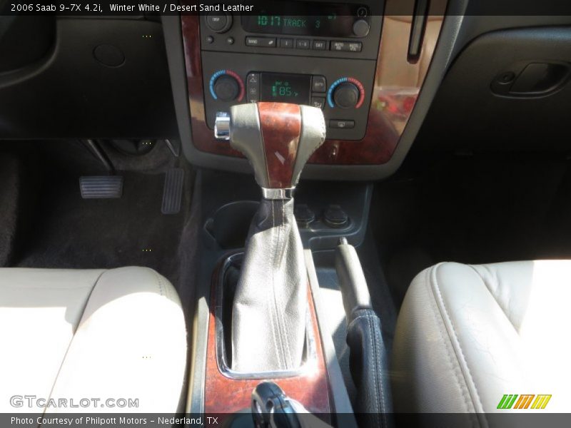 Winter White / Desert Sand Leather 2006 Saab 9-7X 4.2i