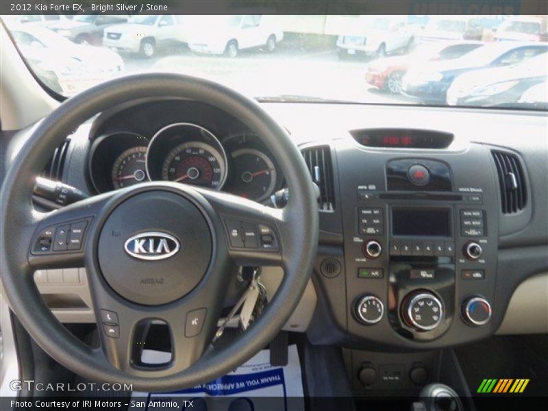 Bright Silver / Stone 2012 Kia Forte EX