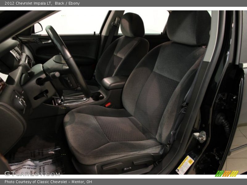 Black / Ebony 2012 Chevrolet Impala LT