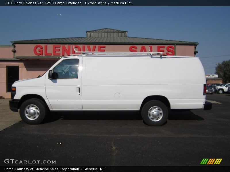 Oxford White / Medium Flint 2010 Ford E Series Van E250 Cargo Extended