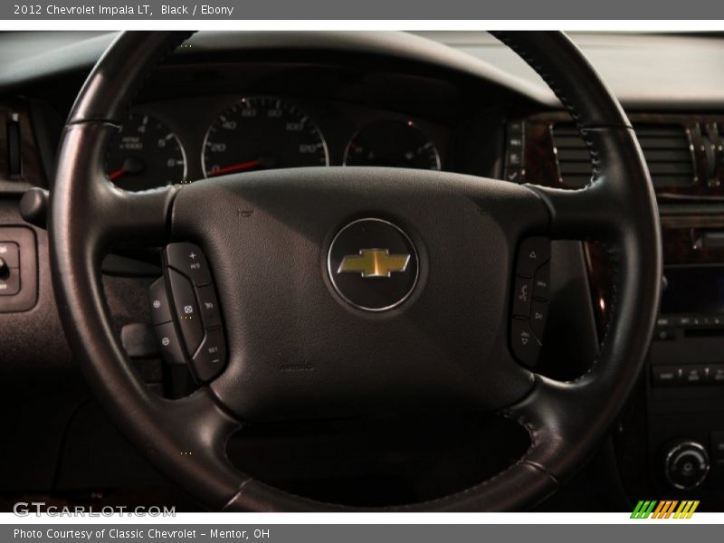 Black / Ebony 2012 Chevrolet Impala LT