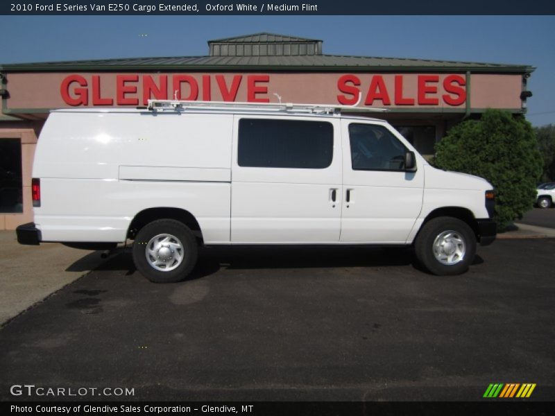 Oxford White / Medium Flint 2010 Ford E Series Van E250 Cargo Extended