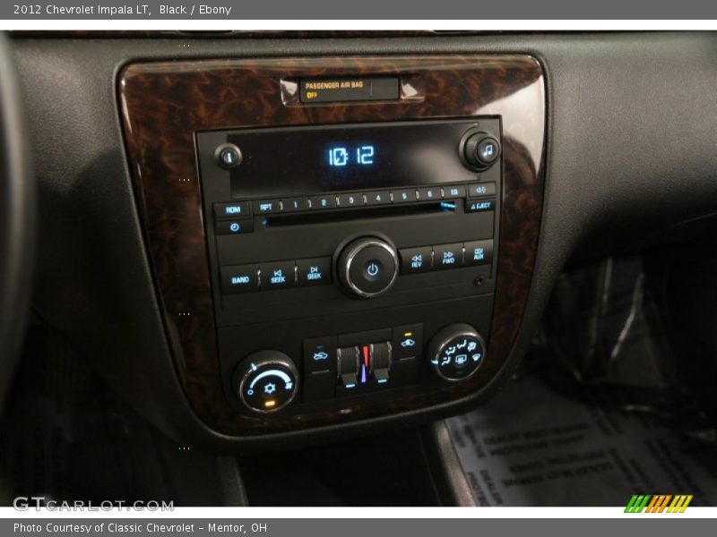 Black / Ebony 2012 Chevrolet Impala LT