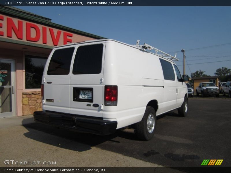 Oxford White / Medium Flint 2010 Ford E Series Van E250 Cargo Extended