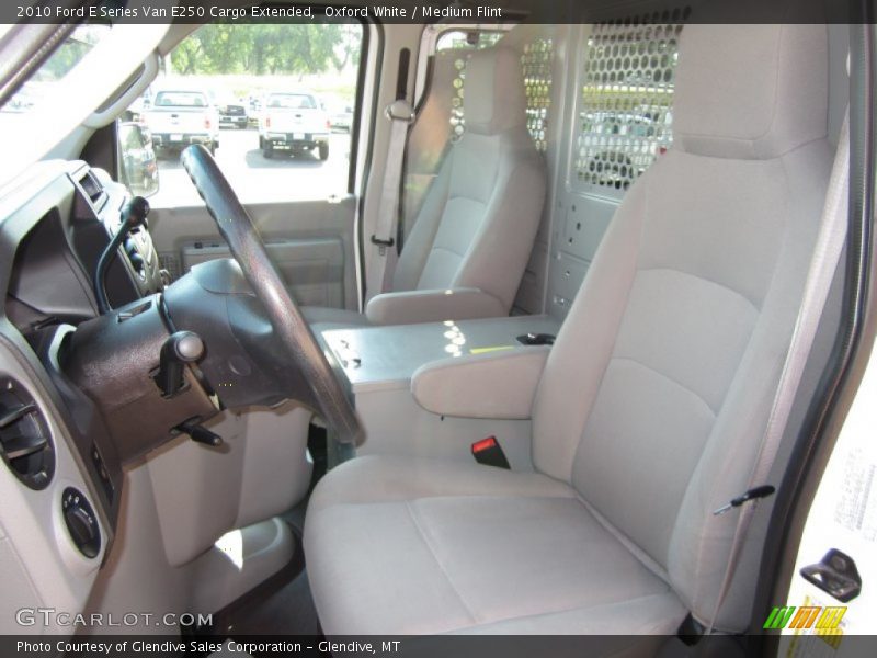 Oxford White / Medium Flint 2010 Ford E Series Van E250 Cargo Extended