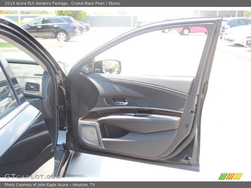 Crystal Black Pearl / Ebony 2014 Acura RLX Advance Package