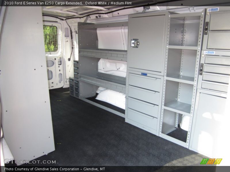 Oxford White / Medium Flint 2010 Ford E Series Van E250 Cargo Extended