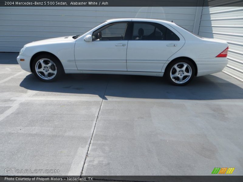 Alabaster White / Ash 2004 Mercedes-Benz S 500 Sedan