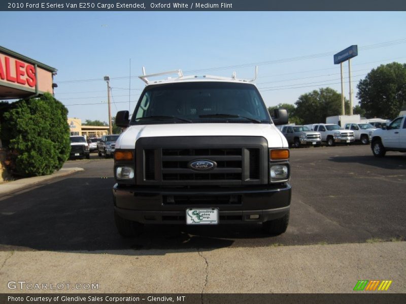 Oxford White / Medium Flint 2010 Ford E Series Van E250 Cargo Extended