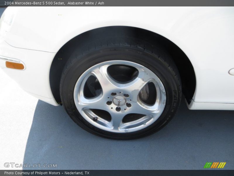 Alabaster White / Ash 2004 Mercedes-Benz S 500 Sedan